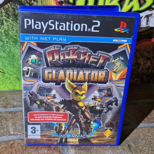 Ratchet Gladiator PlayStation 2 like new, Greek version