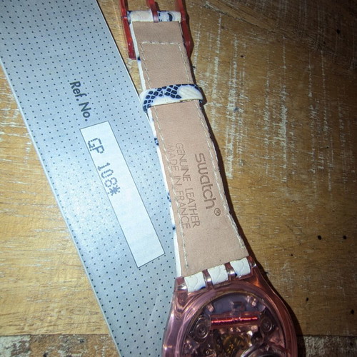 Swatch GP108 First Adam & Eve wristwatch 1994