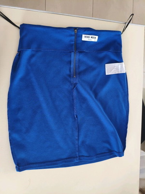 Vero Moda skirt blue electric fitted size M used