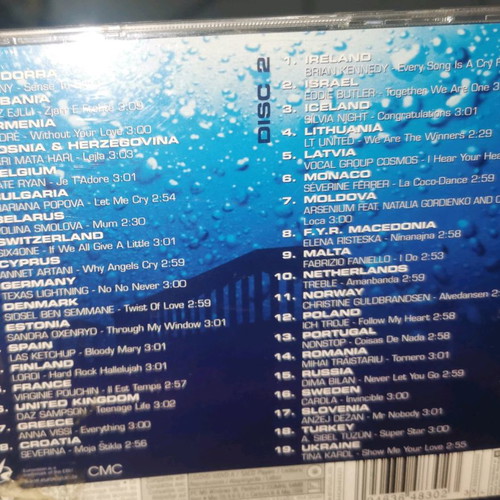 Eurovision Song Contest Athens 2006 CD used, Pop