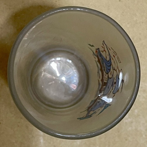 Collectible Lumidis Papagalos Water Glasses set of 3 like new