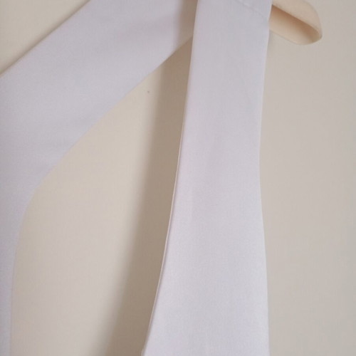 The Knls Medium Satin One-Piece Jumpsuit Like New, White