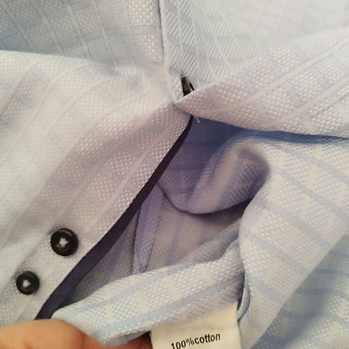 Fragosto custom fit shirt blue like new