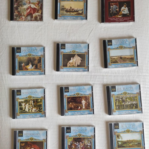 Classical music CD collection like new, pack of 12