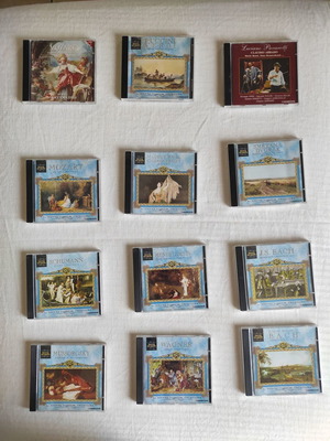 Classical music CD collection like new, pack of 12