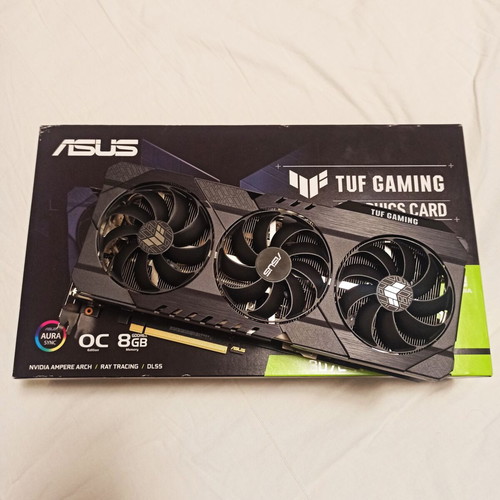 Asus GeForce RTX 3070 Ti 8GB GDDR6X TUF OC graphics card