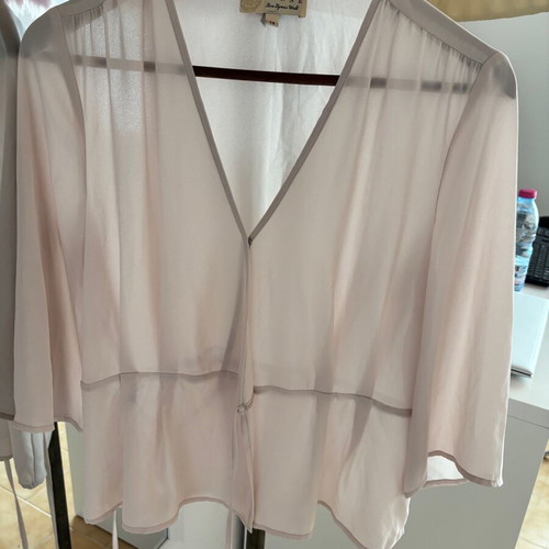 Lynne blouse wrap used, size 38, beige