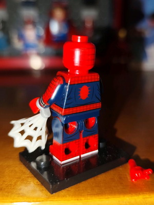 Toei Spider-Man Takuya Yamashiro σαν καινούργιο με βάση και εξαρτήματα