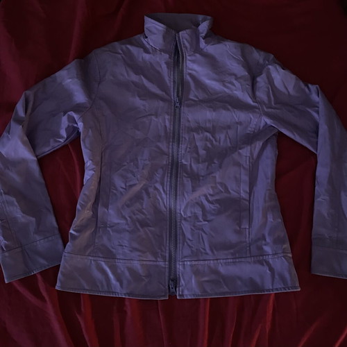 Jacket like new, size L, purple