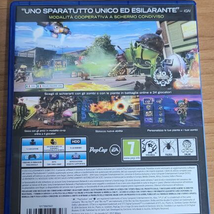 Plants vs Zombies Garden Warfare PS4 game, European version