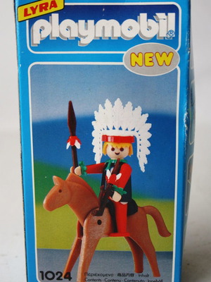 Playmobil Lyra 1024 Αρχηγός Ινδιάνος με Άλογο καινούργιο