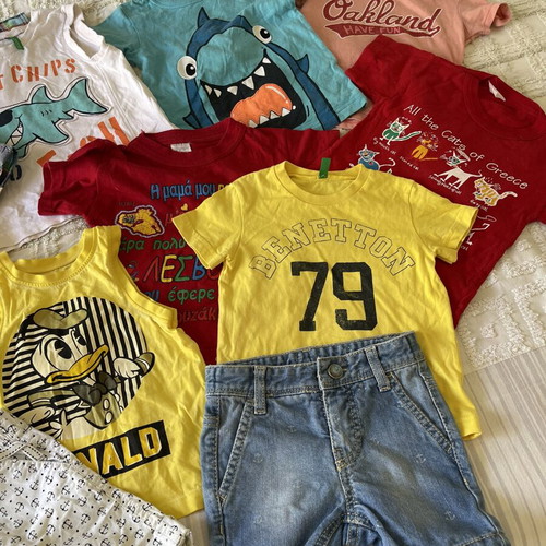 Summer clothing set for 1-year-old boy used