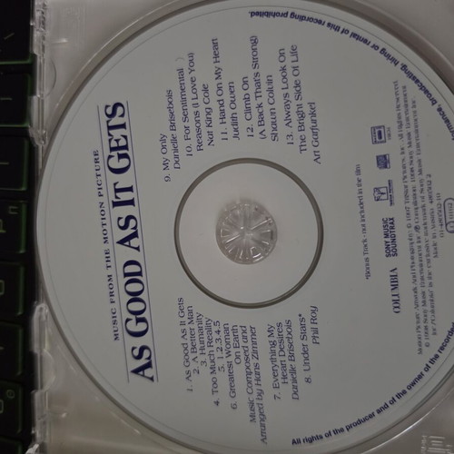 As Good As It Gets soundtrack CD like new, electronic