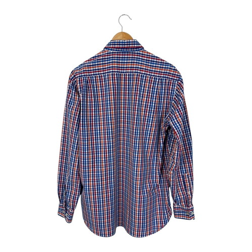 Paul & Shark Button-Down Plaid Shirt L Like New