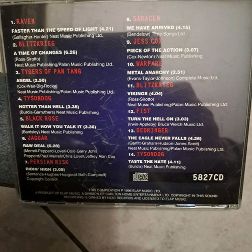 N.W.O.B.H.M CD used, new wave of British heavy metal
