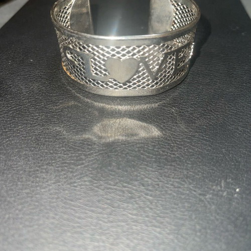 Silver bracelet used