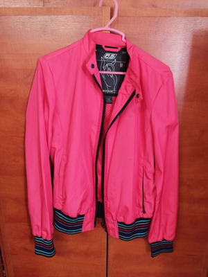 Bomber Jacket Diesel used, intense fuchsia, size M