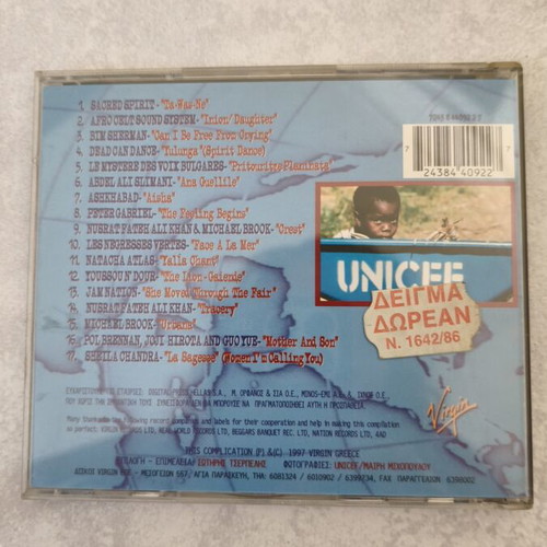 Various For The Children Of The World CD like new