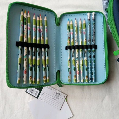 Minecraft school bag new with wheels, handle and free pencil case