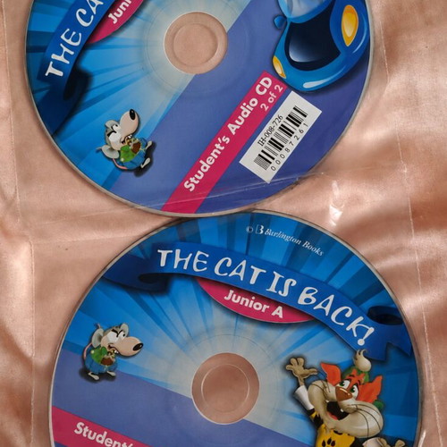 The Cat is Back! Junior A Student's Audio CD set, 2 discs