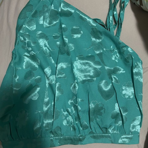 Hemithea skirt and top set like new, turquoise