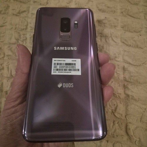 Samsung Galaxy S9+ Dual SIM 6GB/64GB Lilac Purple like new refurbished