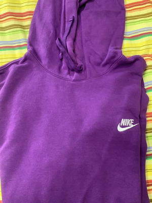 Nike hoodie size M like new purple