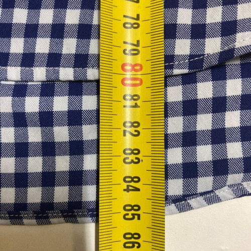 Ralph Lauren shirt XXL classic fit dark blue white checked with dark blue pony