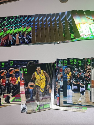 Κάρτες Euroleague Top Class 2025-26 καινούργιες, πακέτο 100