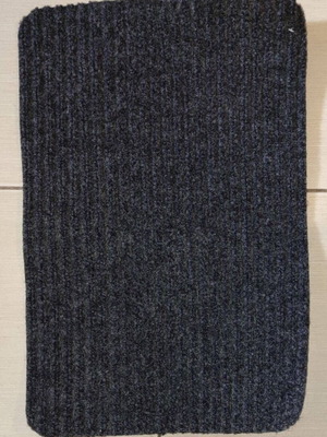 Entrance mat new in dark gray color