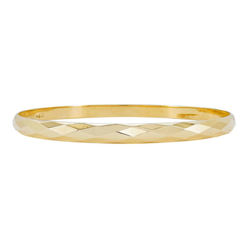 Yellow gold 22 carat bangle bracelet like new, 12.5g