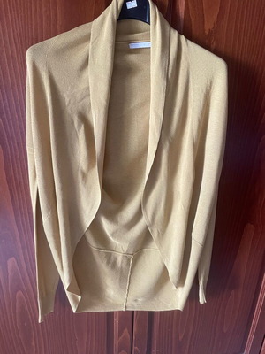 Bershka women's cardigan like new, mustard color, size M