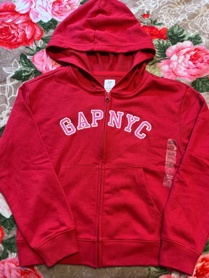 Gap hoodie new for teens 12 years old, red