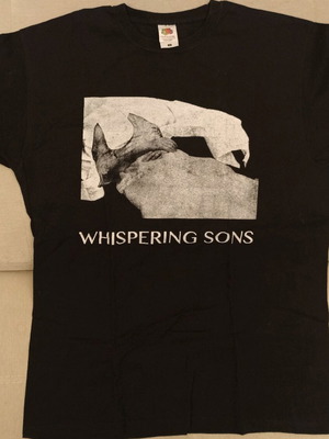 Whispering Sons T Shirt μεταχειρισμένο, μέγεθος L, μαύρο, Fruit of the Loom