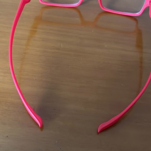 Presbyopia glasses 1.50 diopters like new, unisex, red