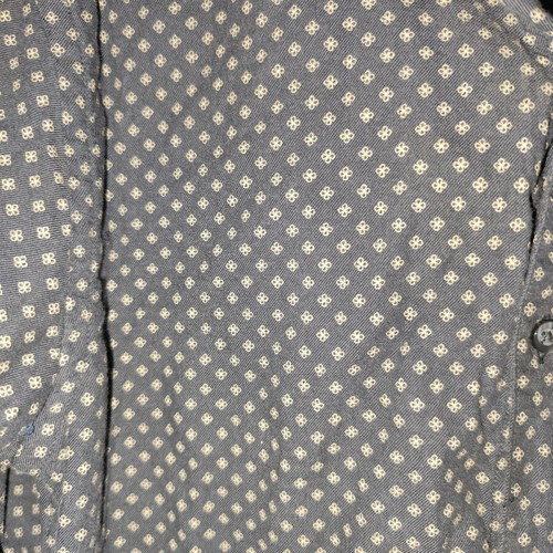Mango shirt size S slim fit like new, black and brown
