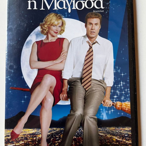 Bewitched DVD used, comedy fantasy romance with subtitles