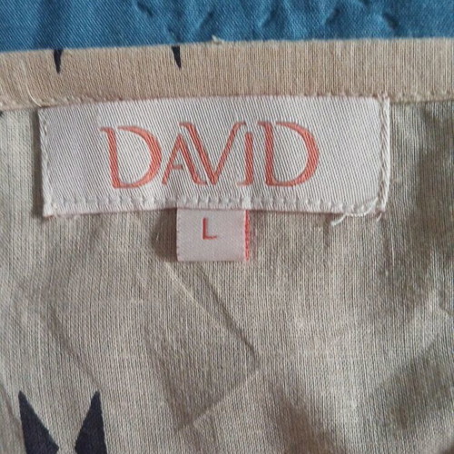 Φόρεμα DAVID αέρινο, βαμβακερό σαν καινούργιο, μέγεθος L