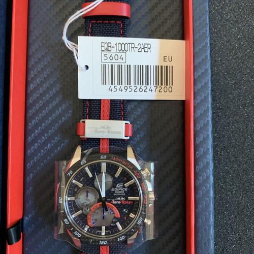 Casio Edifice Scuderia Toro Rosso 2019 Limited Edition new