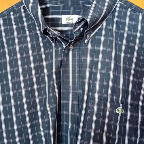 Lacoste men's shirt used, size XXL, black