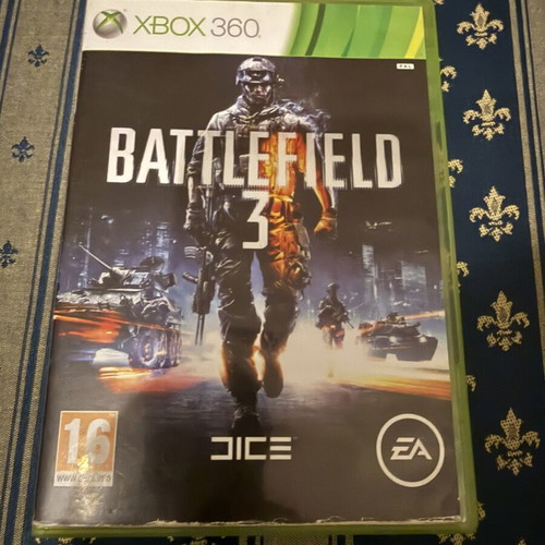 Battlefield 3 Xbox 360 game used, functional but poor condition