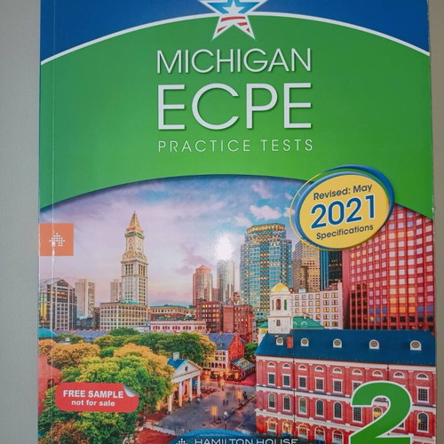 Michigan ECPE Practice Tests Book 2 Teacher's Book like new