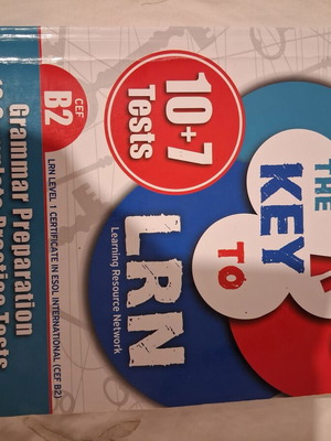 The Key to LRN B2 book used, 10+7 tests, Super Course
