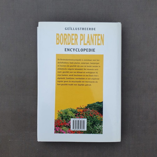 Geïllustreerde Border Planten Encyclopedie gardening book by Hanneke van Dijk