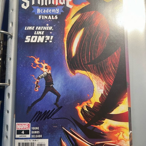 Strange Academy Finals complete series new, signed by Humberto Ramos