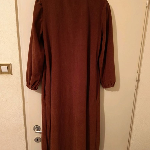 Outerwear dress robe new with handmade embroidery, size large