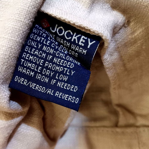Jockey jacket spring like new, size Medium, linen-cotton