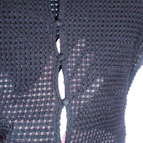 Black Crochet Sheer Button Up Top H&M Divided like new, size XS