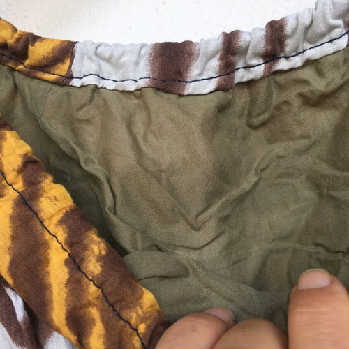Cotton summer skirt XL/XXL like new, brown and colorful