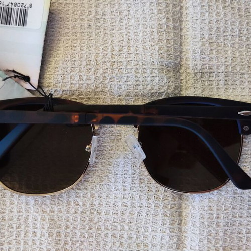 Solo-Solis NDL1451 sunglasses new, gold finish, brown lenses